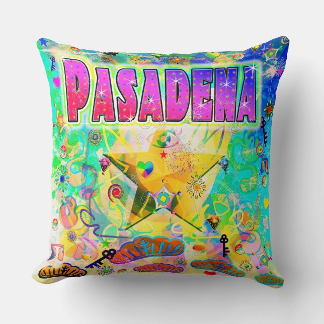 Cojín Decorativo Pillow de Pasadena Epoch Hour (Anverso)