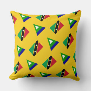Cojín Decorativo Pillow de Paul McGehee "Bandera de Nevis"