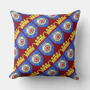 Cojín Decorativo Pillow de Paul McGehee "Bonaire Coat of Arms"