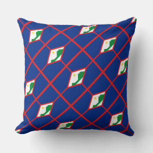 Cojín Decorativo Pillow de Paul McGehee "Sint Eustatius Flag"
