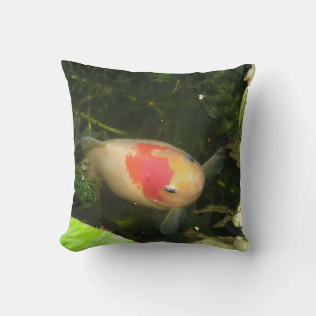 Cojín Decorativo Pillow de pez dorado (Anverso)