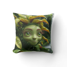 Pillow de planta tropical