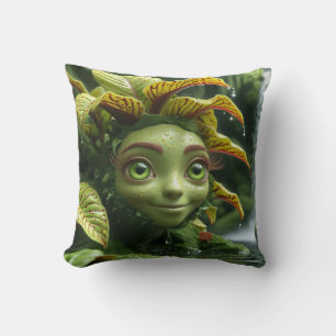Cojín Decorativo Pillow de planta tropical
