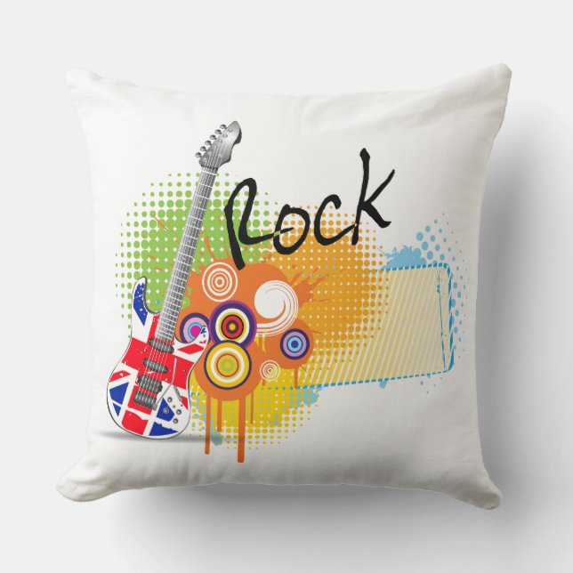 Cojín Decorativo Pillow de rock (Anverso)