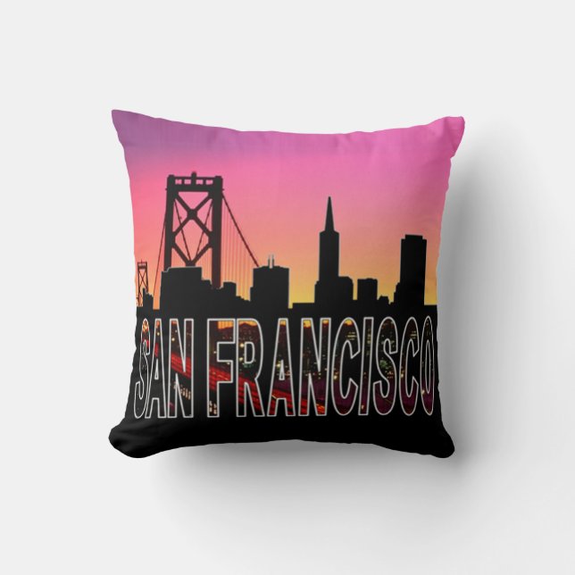 Cojín Decorativo Pillow de San Francisco (Anverso)