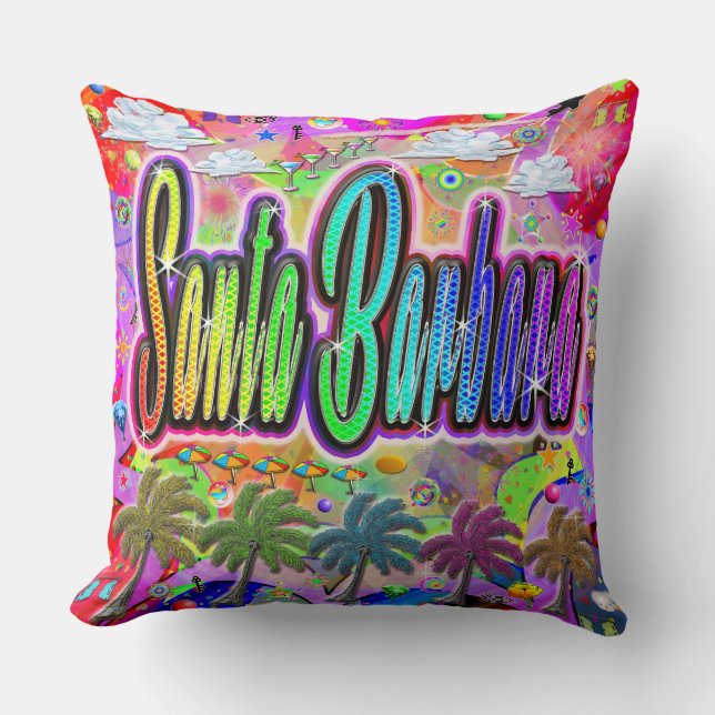 Cojín Decorativo Pillow de Santa Barbara Vista Express (Anverso)