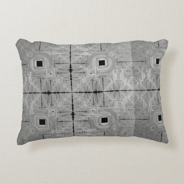 Cojín Decorativo Pillow de Serenade Plata (Anverso)