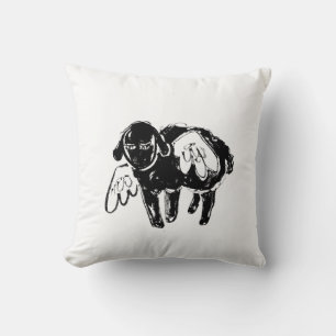 Cojín Decorativo Pillow de sueño de oveja negra