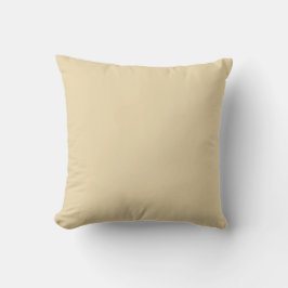Cojín Decorativo Pillow de tono beige sólido