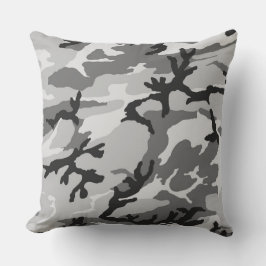 Cojín Decorativo Pillow de un camo gris urbano