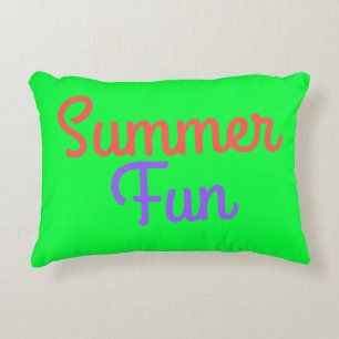 Cojín Decorativo Pillow de verano divertido