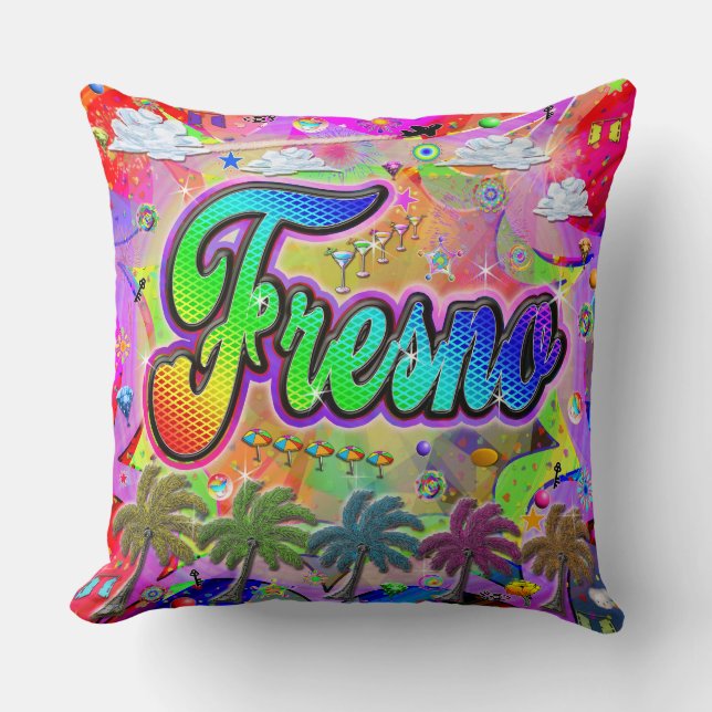 Cojín Decorativo Pillow de Vista Express Fresno (Anverso)