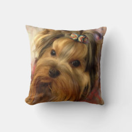 Cojín Decorativo Pillow de Yorkie Designer