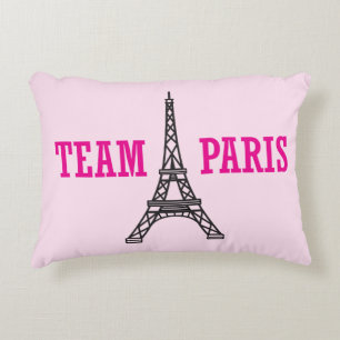 Cojín Decorativo Pillow del acento "Team Paris"