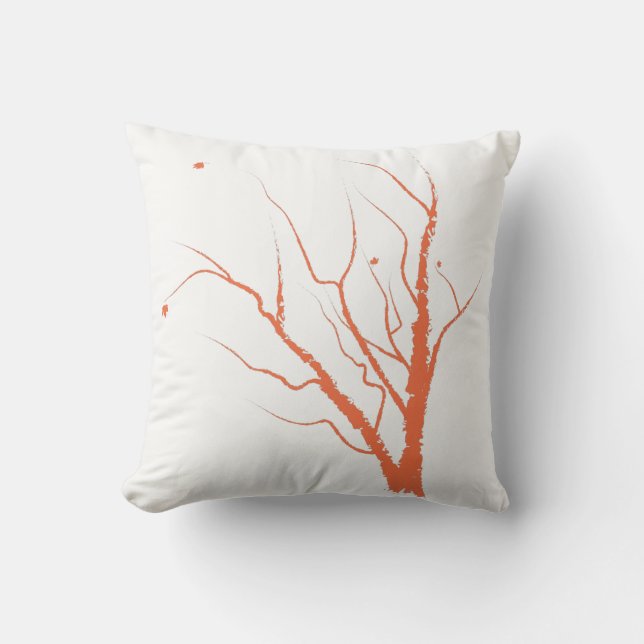 Cojín Decorativo Pillow del árbol de otoño (Anverso)