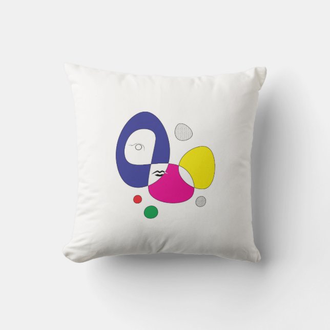 Cojín Decorativo Pillow del arte moderno (Anverso)