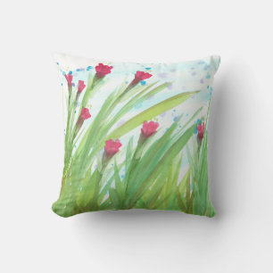 Cojín Decorativo Pillow del artista de acuarela