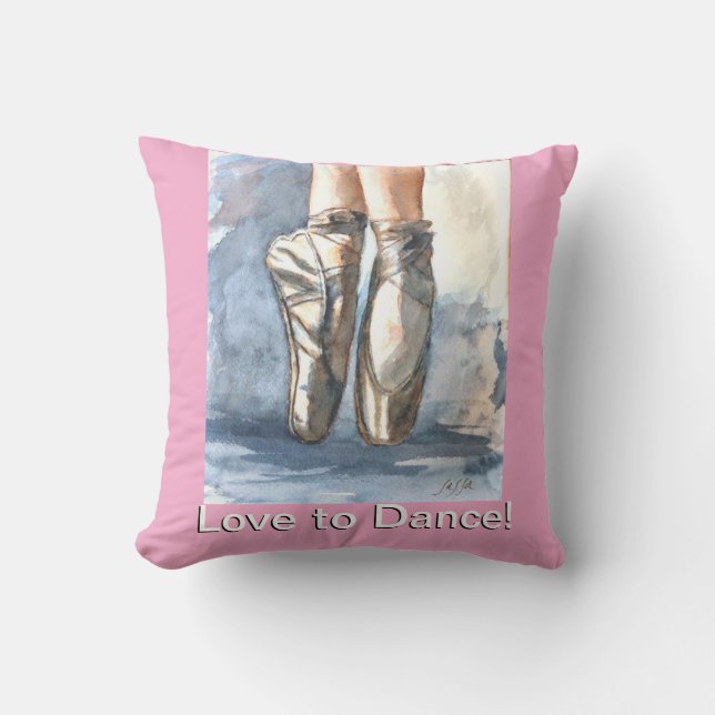 Cojín Decorativo Pillow del ballet (Anverso)