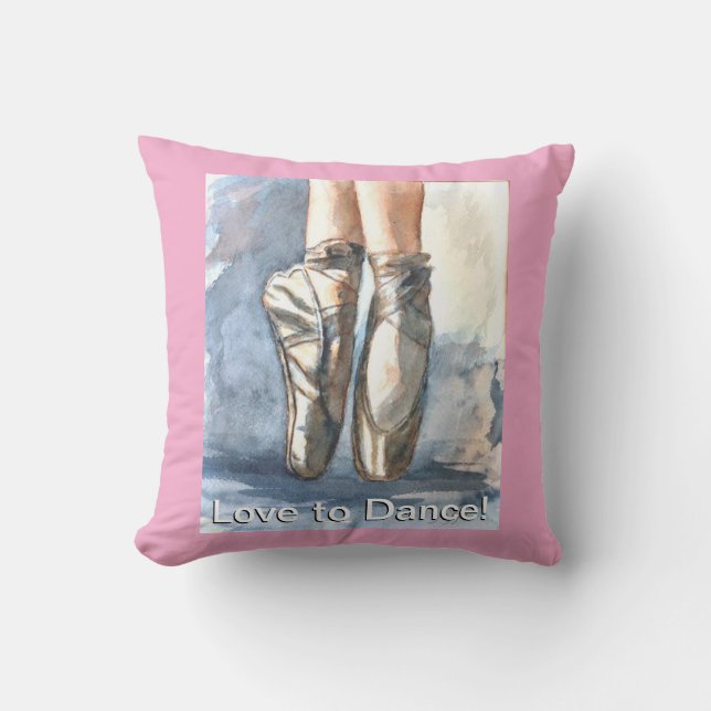 Cojín Decorativo Pillow del ballet (Anverso)