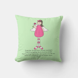Cojín Decorativo Pillow del chica Guardian Angel Prayer