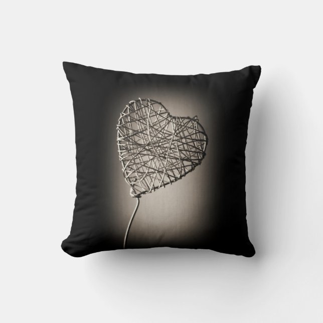 Cojín Decorativo Pillow del corazón roto (Anverso)