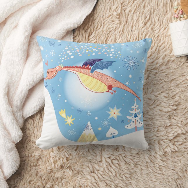 Cojín Decorativo Pillow del dragón alado (Manta)