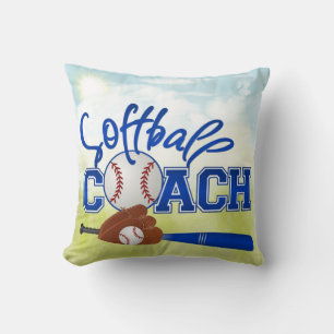 Cojín Decorativo Pillow del entrenador del Sofball
