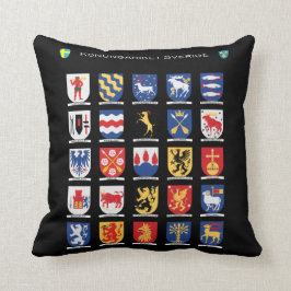Cojín Decorativo Pillow del escudo de armas sueco