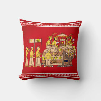 Cojín Decorativo Pillow del Festival Kandy Perahera | Arte de Sri L