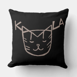 Cojín Decorativo Pillow del gato de Kamala