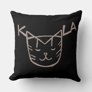 Cojín Decorativo Pillow del gato de Kamala