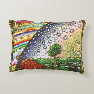 Cojín Decorativo Pillow del grabador de Flammarion