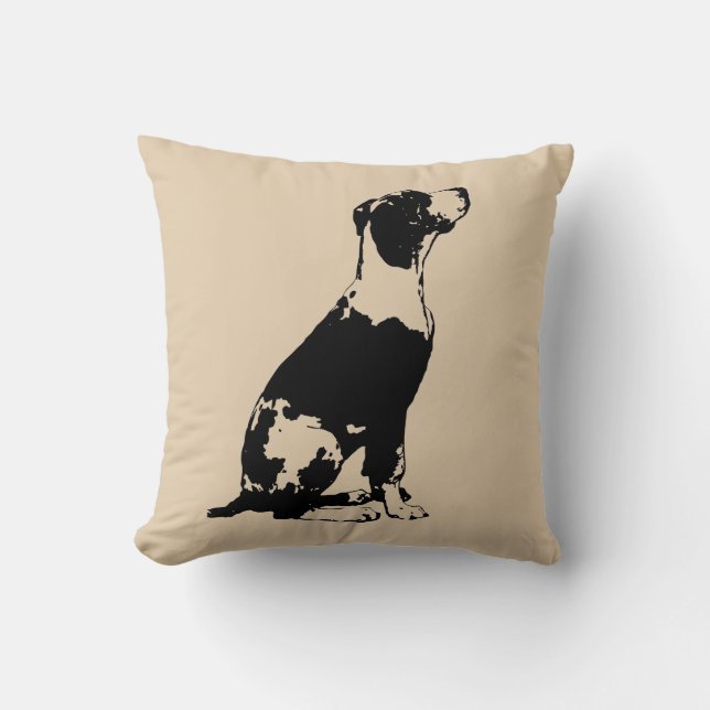 Cojín Decorativo Pillow del gran danés (Anverso)
