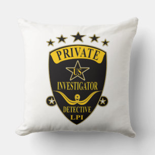 Cojín Decorativo Pillow del investigador privado