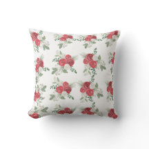 Pillow del invierno floral