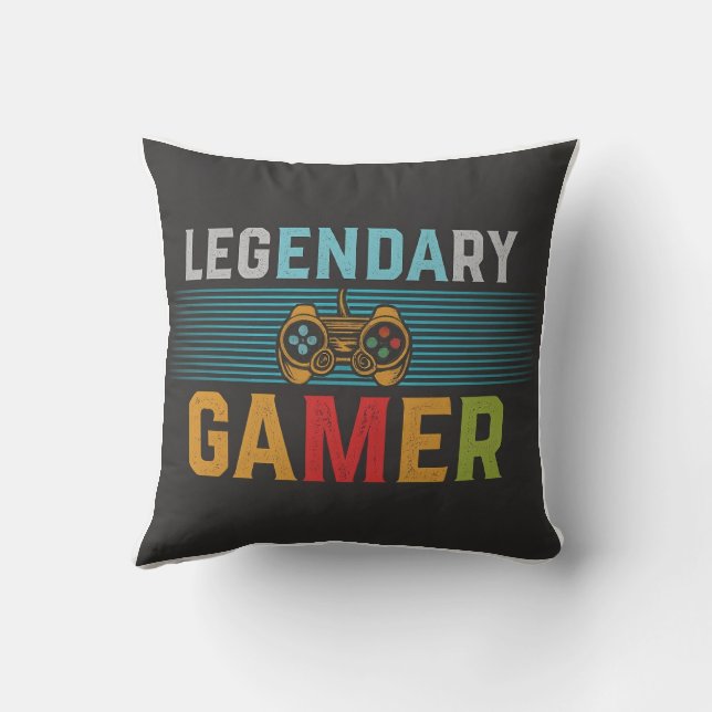 Cojín Decorativo Pillow del jugador legendario (Reverso)