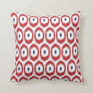 Cojín Decorativo Pillow del kat rojo y naval