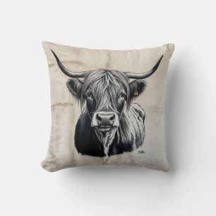 Cojín Decorativo Pillow del Kilim de vaca: Una fusión de tradición