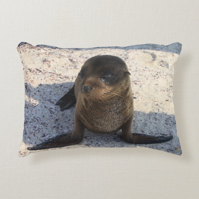 Cojín Decorativo Pillow del león marino (Anverso)