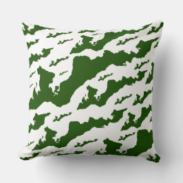 Cojín Decorativo Pillow del logotipo de la isla de pescadores clási