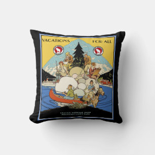Cojín Decorativo Pillow del Parque Nacional del Glaciar