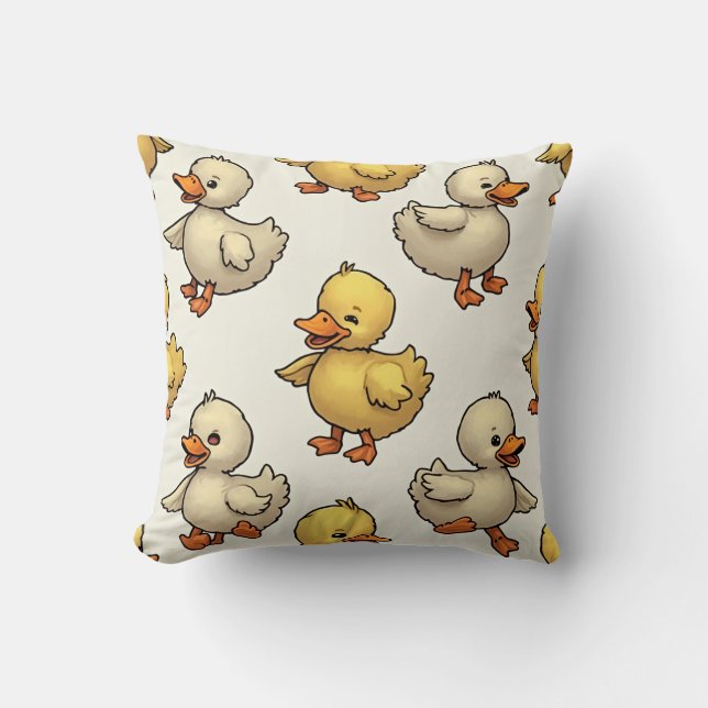 Cojín Decorativo Pillow del pato (Anverso)