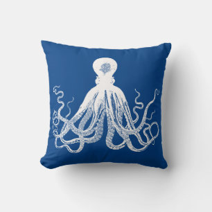 Cojín Decorativo Pillow del pulpo de dos caras
