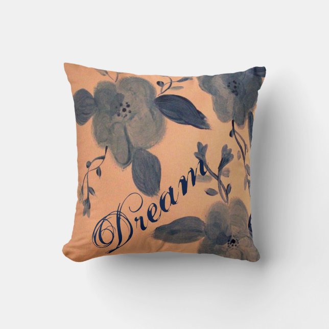 Cojín Decorativo Pillow del sueño azul (Anverso)