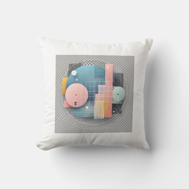 Cojín Decorativo Pillow del sueño geométrico (Anverso)