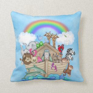 Cojín Decorativo Pillow del tema del arca de Noé