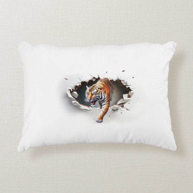 Cojín Decorativo Pillow del tigre (Anverso)