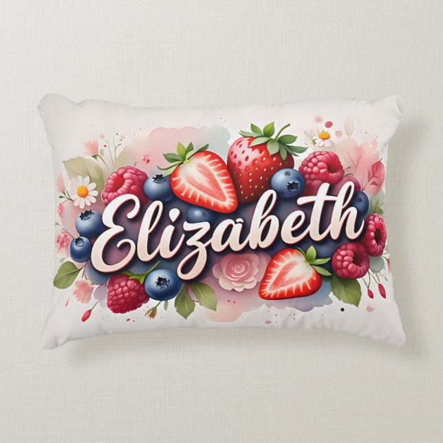 Cojín Decorativo Pillow - Elizabeth (Anverso)