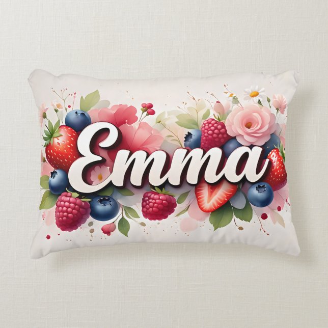 Cojín Decorativo Pillow - "Emma" (Anverso)