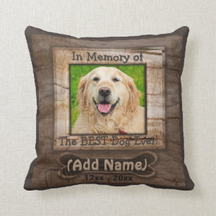 Cojín Decorativo Pillow en memoria del perro